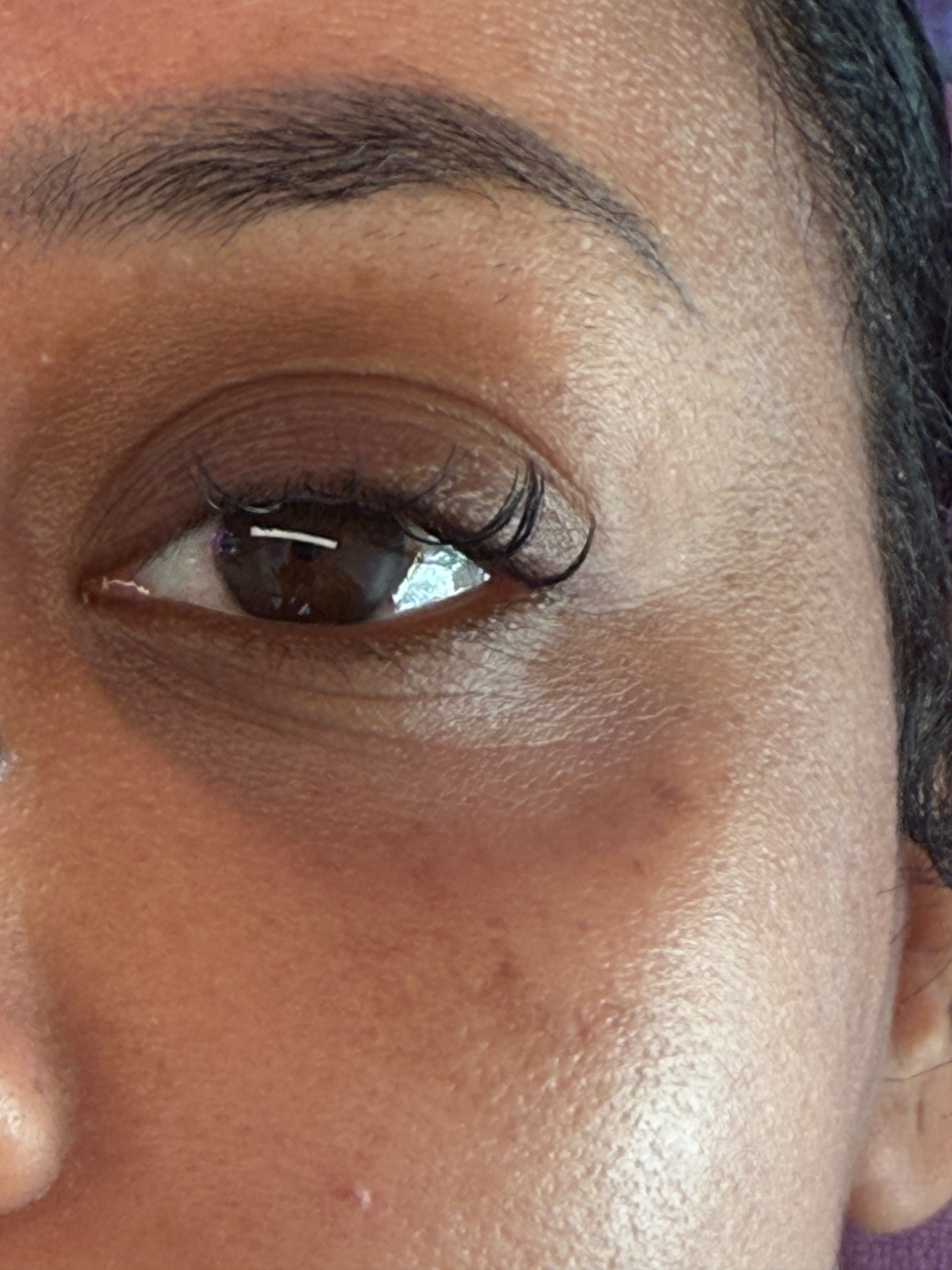 Lash Extensions — before