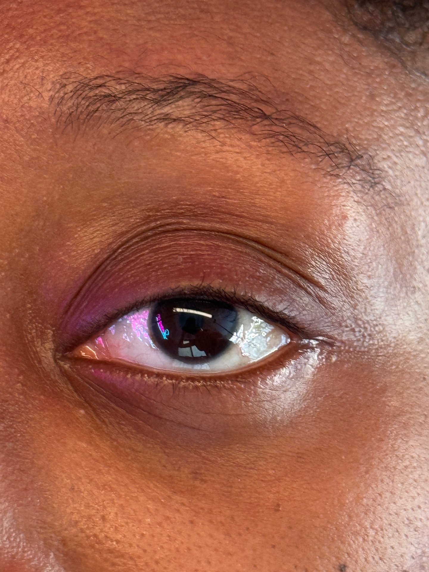 Brow Lamination & Tint — before